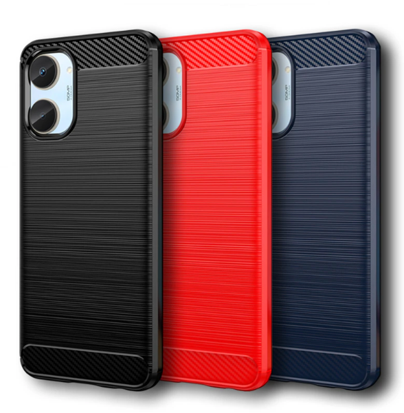 TPU чехол накладка Urban для Realme 10 Pro Plus / черный 88352 фото