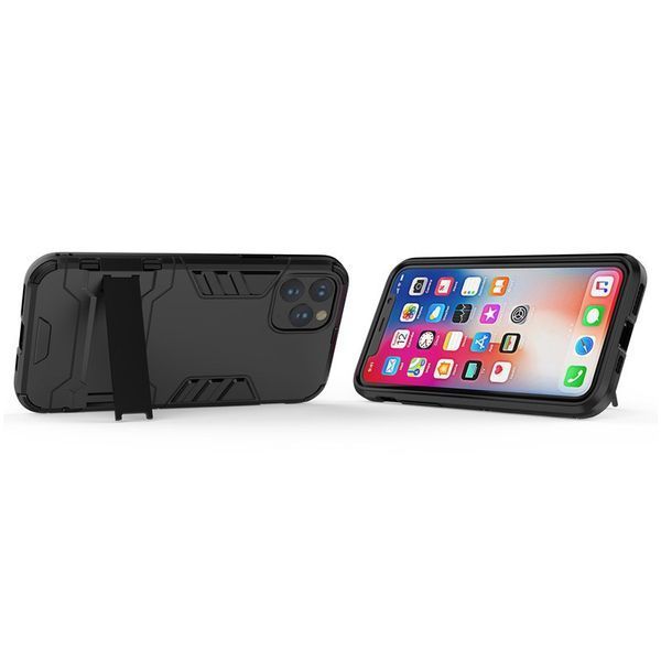PC + TPU чехол Metal armor для Apple iPhone 12 (7 цветов) 083675 фото