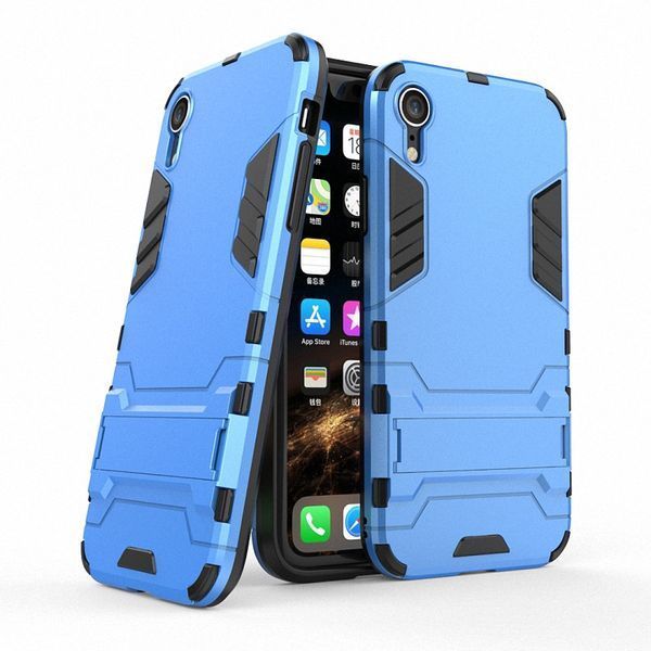 PC + TPU чохол Metal armor для iPhone XR 052507 фото