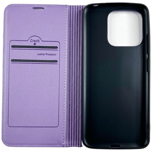 Чохол книжка Deluxe book для Xiaomi Redmi 12C (наредмі 12ц) фіолетовий 088218 фото