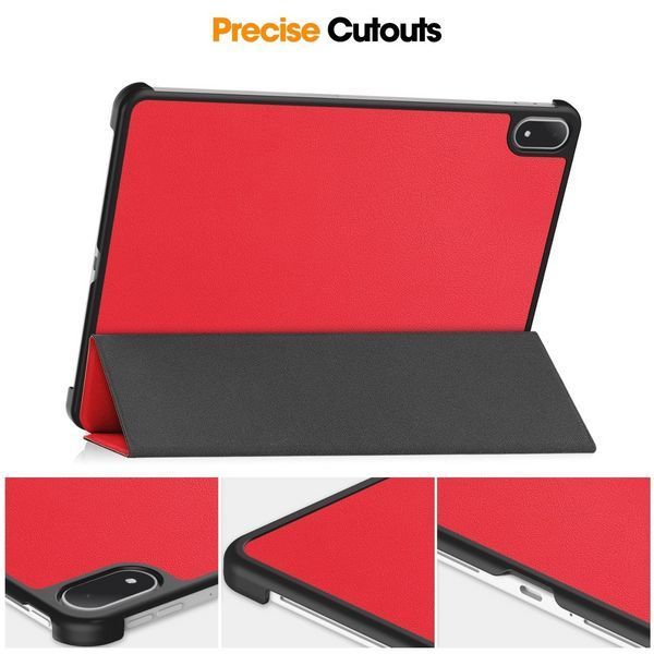 Шкіряний чохол книжка Crazy Horse для OnePlus Pad 2 Pro (13.2") / червоний 101050 фото