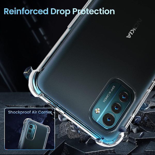 Чохол накладка WXD на Nokia C300 / прозорий 90804 фото