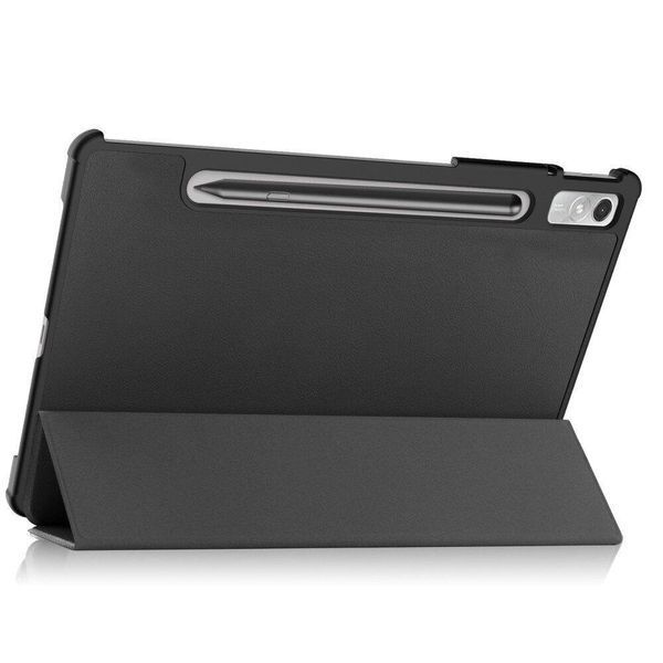 Кожаный чехол книжка Crazy Horse для Lenovo Tab P11 Pro 2nd Gen черный 093976 фото