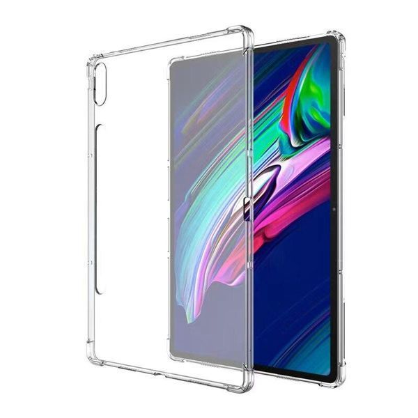 Чехол WXD силиконовый противоударный на Lenovo Tab P12 Pro (12.6") / прозрачный 090005 фото