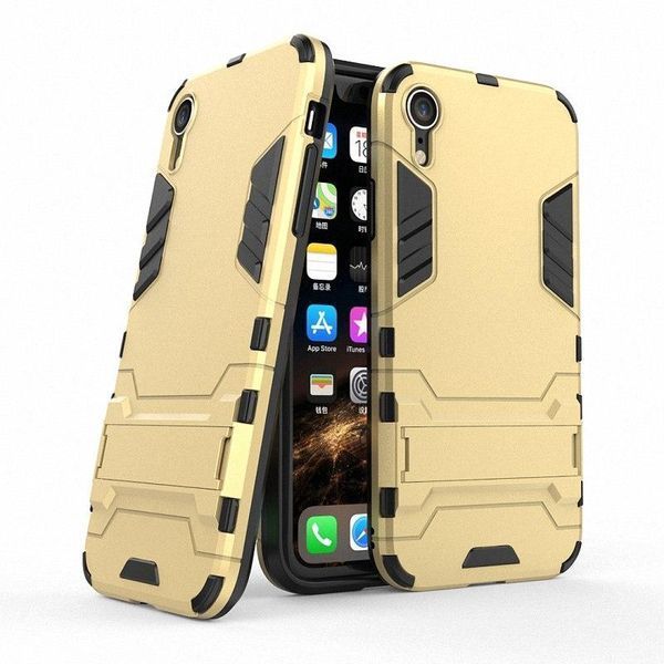 PC + TPU чохол Metal armor для iPhone XR 052507 фото