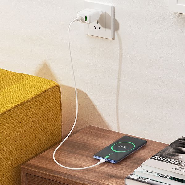 Hoco N5 Home Charger Favor dual port PD20W+QC3.0 charger чорний 90351 фото