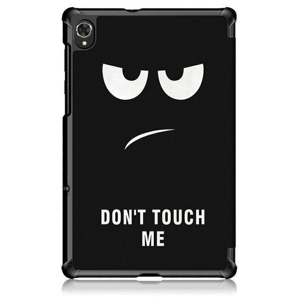 Шкіряний чохол-книжка Crazy Horse для Lenovo Tab K10 (10.3") TB-X6C6 / dont touch me 093847 фото
