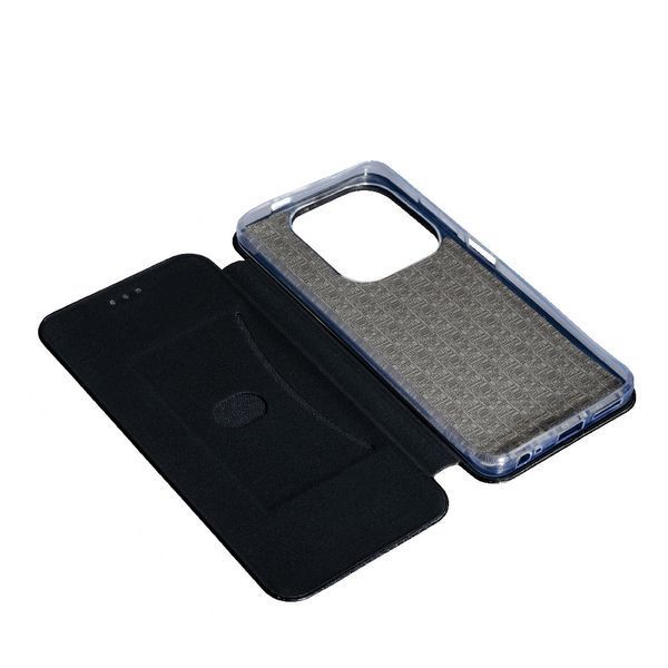Чохол книжка New book для Tecno Spark 20 чорний 095162 фото