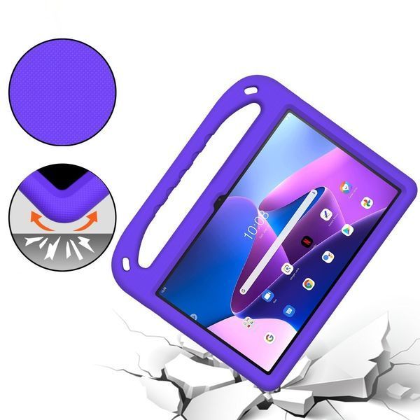 Чехол Kids Case Tablet на Lenovo Tab M10 Plus (3rd Gen) 10.61" / фиолетовый 093384 фото