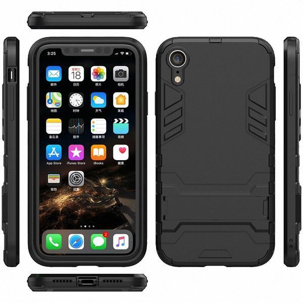 PC + TPU чохол Metal armor для iPhone XR 052507 фото