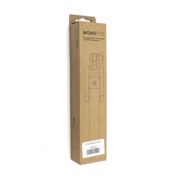 Монопод / селфи палка MONOPOD M1 для смартфонов чёрный 54719 фото