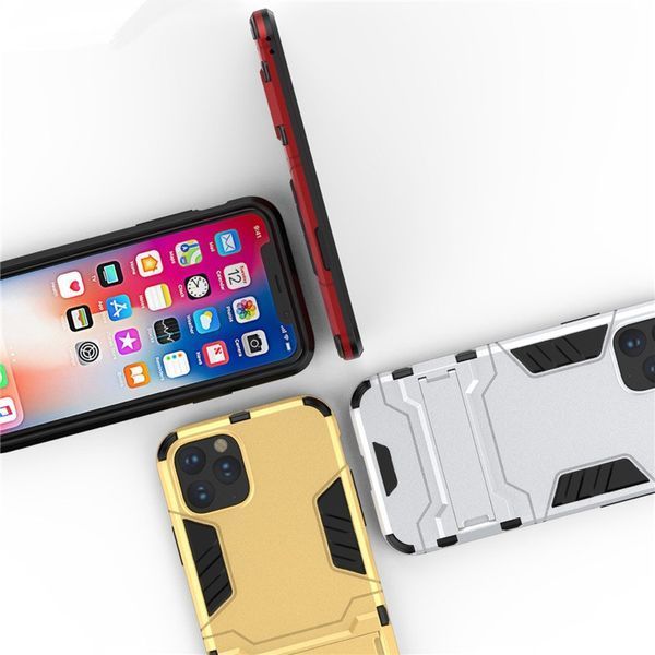 PC + TPU чехол Metal armor для Apple iPhone 12 (7 цветов) 083675 фото