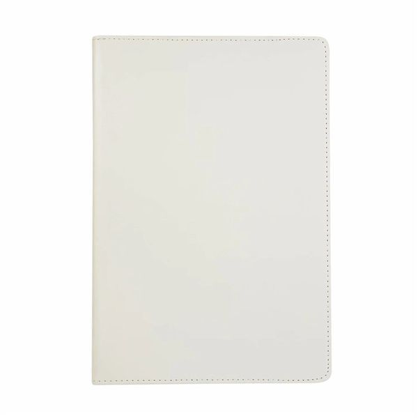 Шкіряний чохол книжка 360 для Samsung Galaxy Tab S9 FE Plus (12.4") / білий 093495 фото