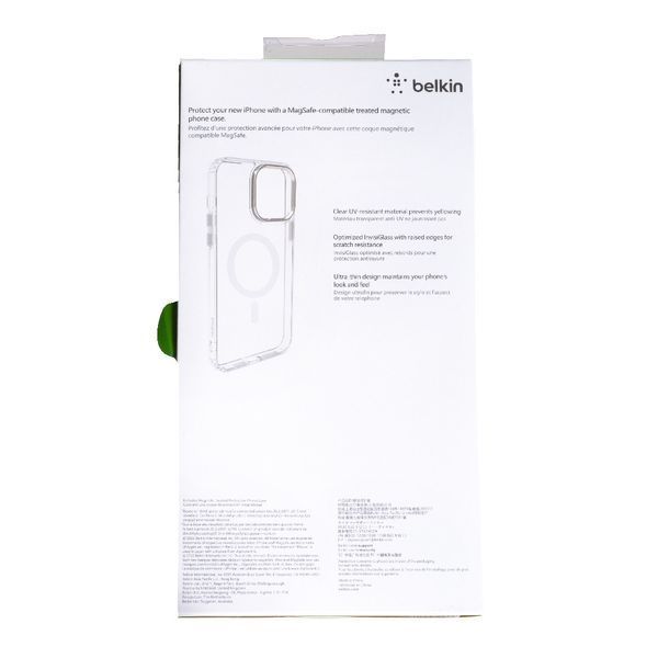 Чохол Belkin Sheerforce with Magsafe для iPhone 15 Plus прозорий 092412 фото