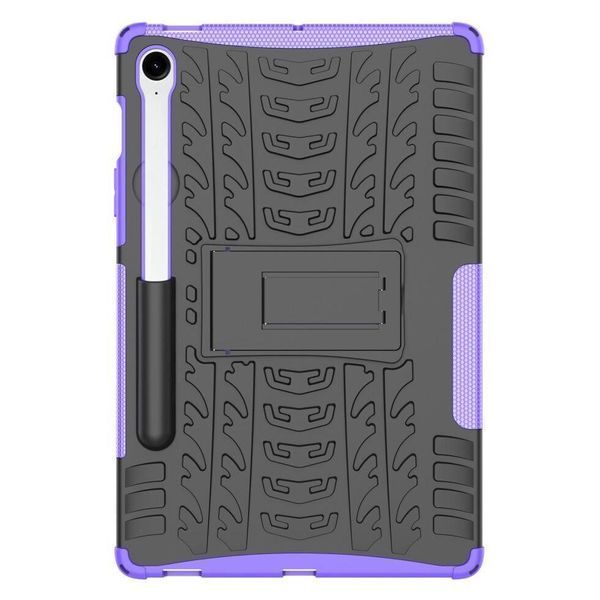 PC + TPU чехол Armor на Samsung Galaxy Tab S9 FE (10.9") / фиолетовый 095577 фото