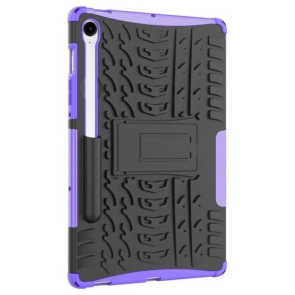 PC + TPU чехол Armor на Samsung Galaxy Tab S9 FE (10.9") / фиолетовый 095577 фото