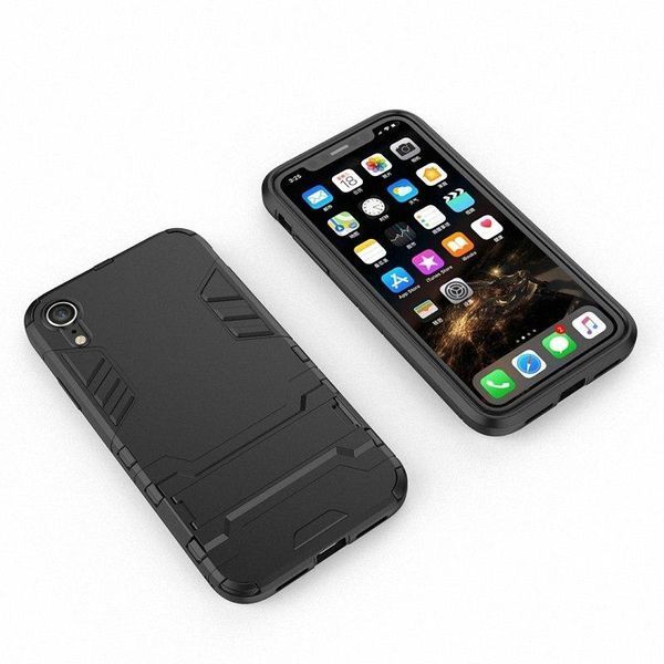 PC + TPU чохол Metal armor для iPhone XR 052507 фото