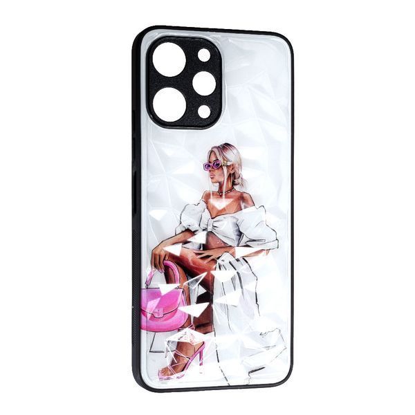 Чохол накладка Prisma Ladies для Xiaomi Redmi 12 Pink Bag 090904 фото