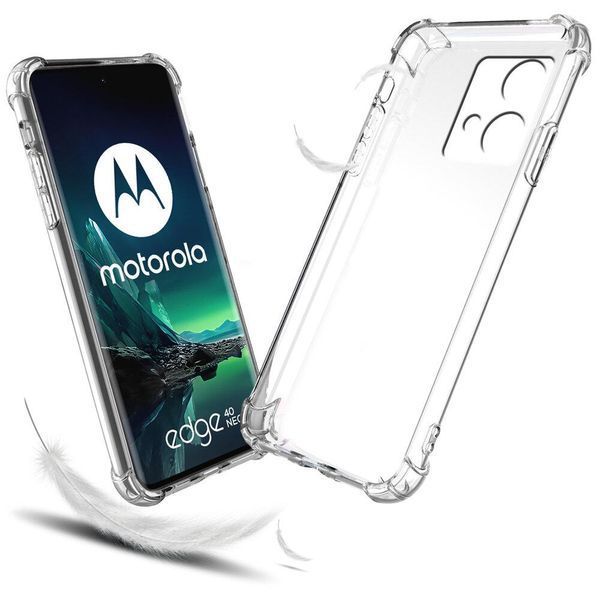 Чохол накладка WXD для Motorola Edge 40 Neo / прозорий 093552 фото