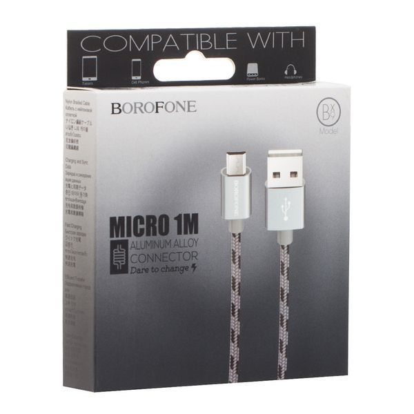 Кабель USB Borofone BX9 Micro 16760 фото
