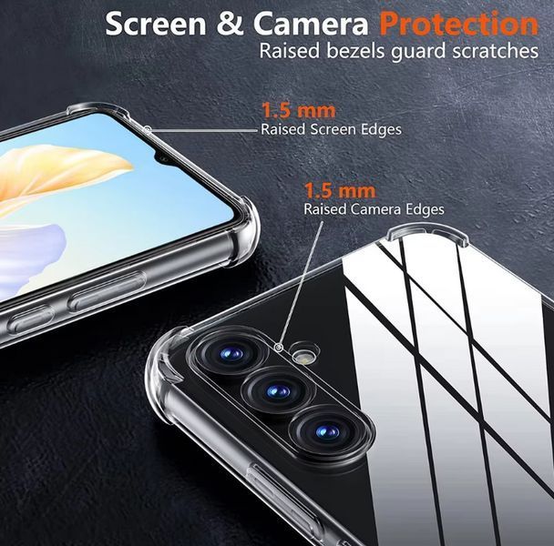 Силіконовий чохол WXD для Samsung Galaxy S26 Plus / прозорий 204337 фото