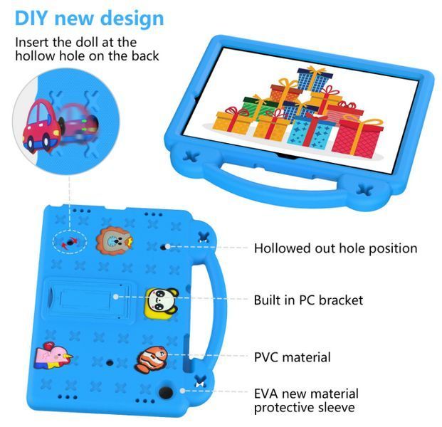 Чохол Junior Case Tablet на планшет Samsung Galaxy Tab A11 Plus (11") / блакитний 204088 фото