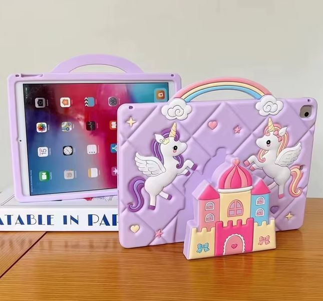 Чохол Happy Case на планшет iPad 10.9" (2022) / Pony Castle (з ремінцем) 099287 фото