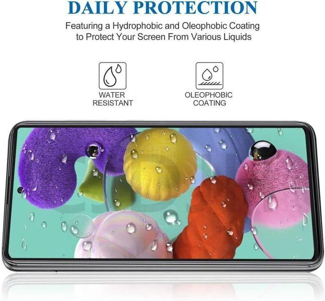 Захисне скло для Samsung Galaxy Note 10 Lite чорний 80405 фото