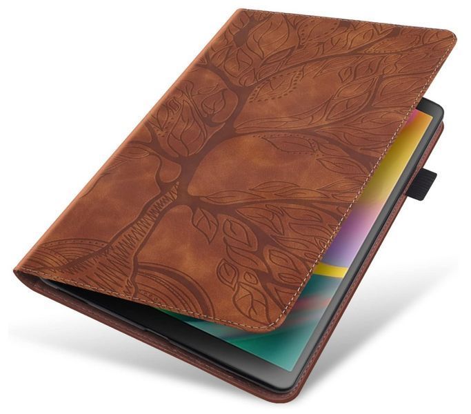 Чохол книжка Wood Book на планшет Xiaomi Redmi Pad SE (8.7") / коричневий 200875 фото