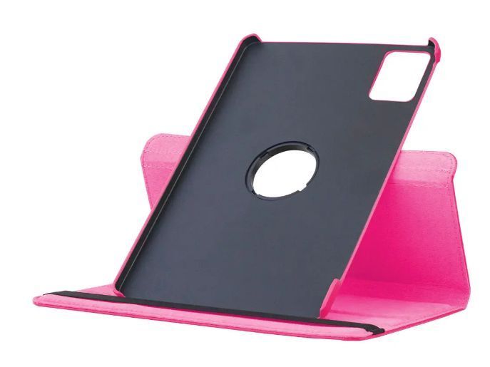 Шкіряний чохол книжка 360 на планшет Lenovo Tab K11 2024 (11") / малиновий 200966 фото
