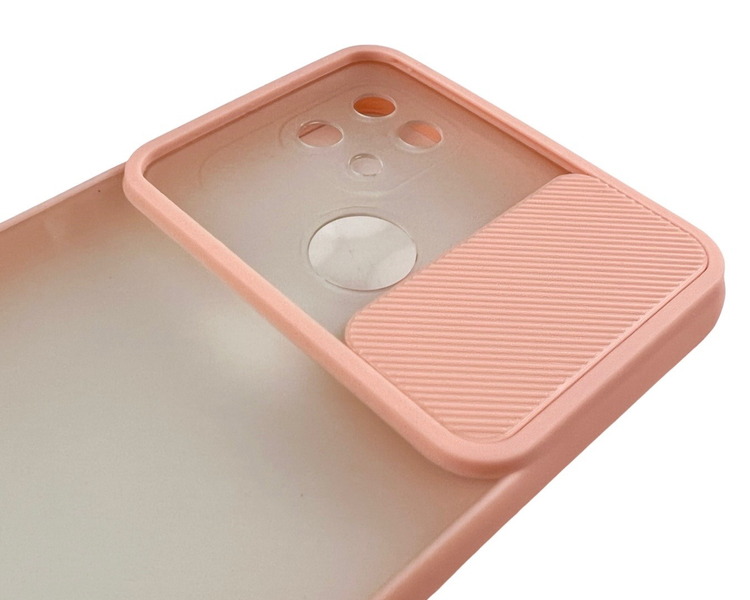 Чохол для TOTU Slide Camera для Xiaomi Redmi 10C (редмі 10ц) рожевий 085793 фото