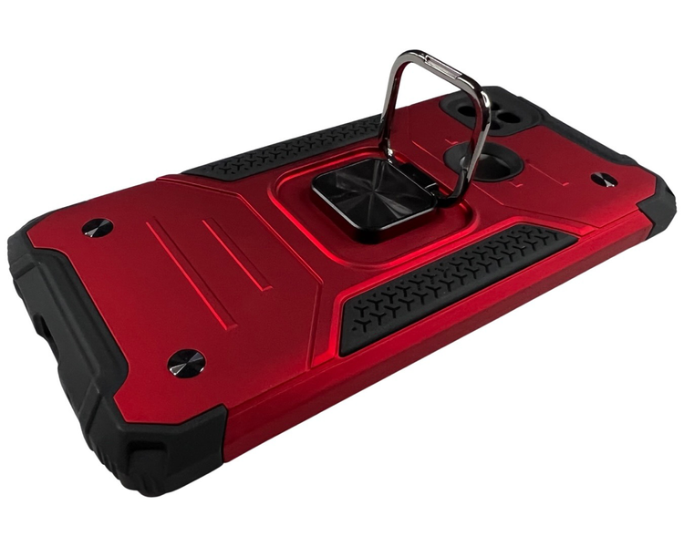 PC + TPU чохол New Transformer для Xiaomi Redmi 10A (редмі 10 а) червоний 085940 фото