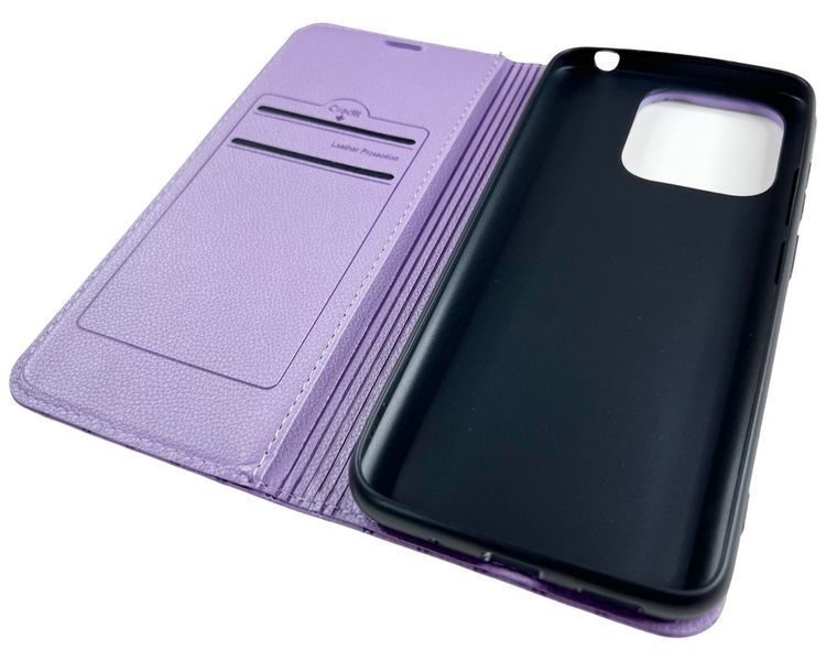 Чохол книжка Deluxe book для Xiaomi Redmi 12C (наредмі 12ц) фіолетовий 088218 фото