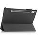 Кожаный чехол книжка Crazy Horse для Lenovo Tab P11 Pro 2nd Gen черный 093976 фото 4