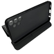 Шкіряний чохол-книжка Fibra case на Samsung Galaxy A13 (сасунг а13) темно-сірий 085843 фото 4