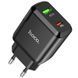Hoco N5 Home Charger Favor dual port PD20W+QC3.0 charger чорний 90351 фото 4
