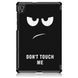 Шкіряний чохол-книжка Crazy Horse для Lenovo Tab K10 (10.3") TB-X6C6 / dont touch me 093847 фото 2