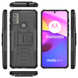 PC + TPU чехол Armor на Motorola E40 белый 89503 фото 7