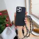 Чохол силіконовий із ремінцем на iPhone 11/чорний 098922 фото 1