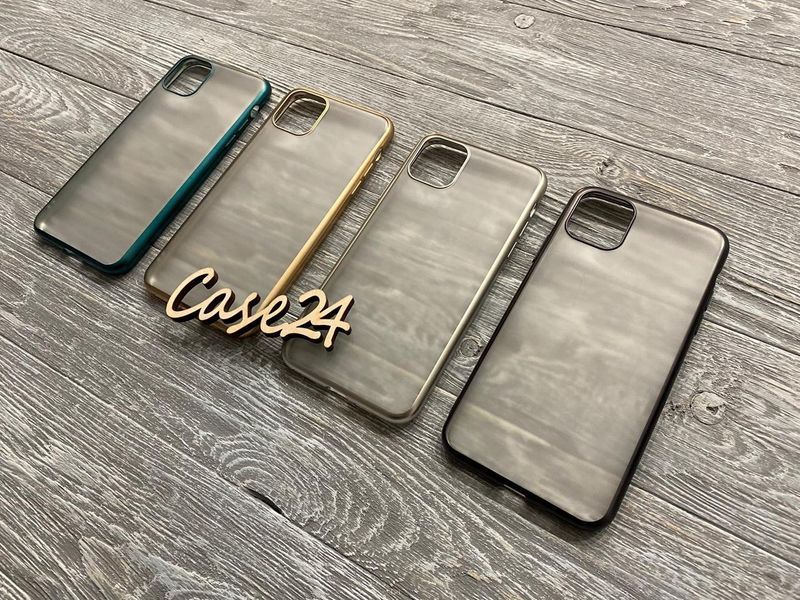 TPU чохол накладка Skyline matte (TPU) для Apple iPhone 11 Pro Max (4 кольори) 081107 фото