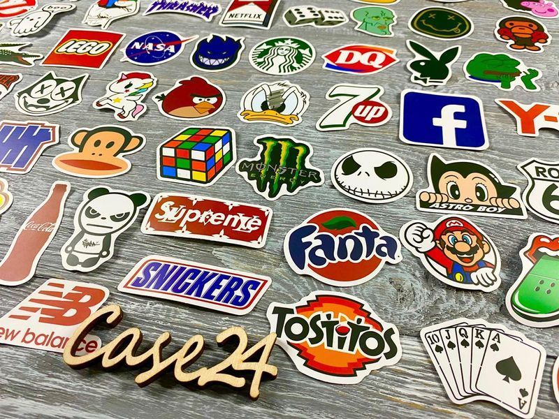 Набір декоративних стикерів-наклейок Brands 83648 фото