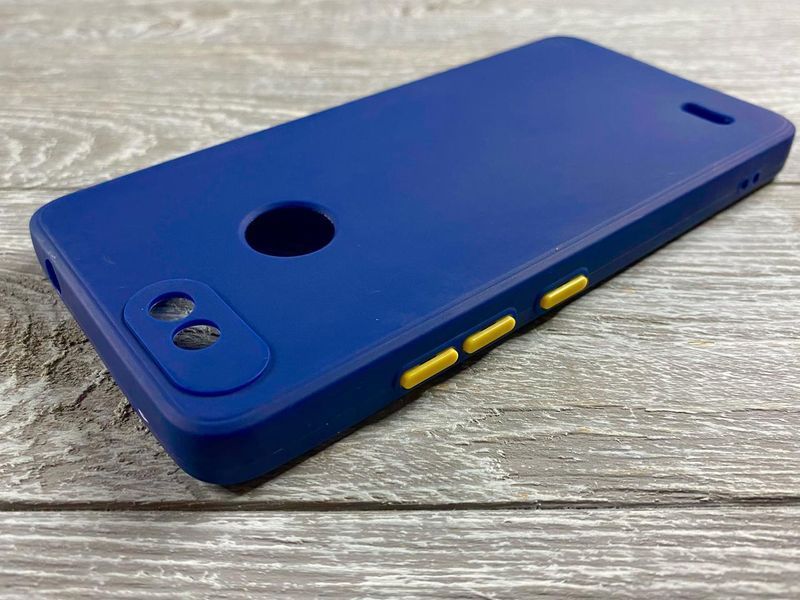 TPU чохол накладка Square Full Camera (TPU) для Tecno POP 2F (B1f) (5 кольорів) 083669 фото