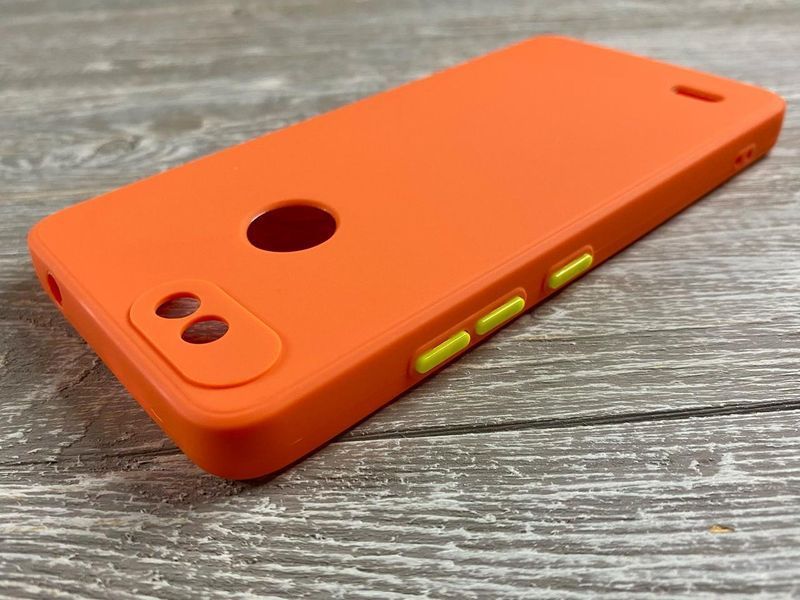 TPU чохол накладка Square Full Camera (TPU) для Tecno POP 2F (B1f) (5 кольорів) 083669 фото