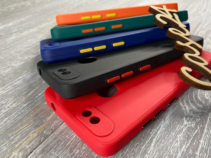 TPU чохол накладка Square Full Camera (TPU) для Tecno POP 2F (B1f) (5 кольорів) 083669 фото
