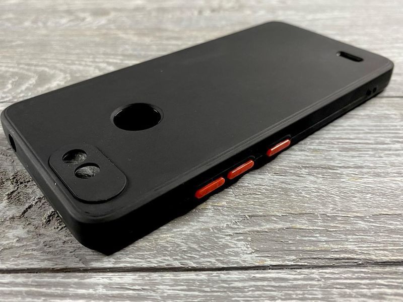 TPU чохол накладка Square Full Camera (TPU) для Tecno POP 2F (B1f) (5 кольорів) 083669 фото