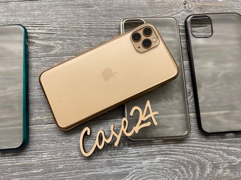 TPU чохол накладка Skyline matte (TPU) для Apple iPhone 11 Pro Max (4 кольори) 081107 фото