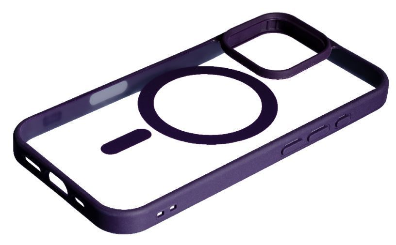 Чохол TPU+PC Color з підтримкою Magsafe для Apple iPhone 16 Pro Max / purple 200831 фото