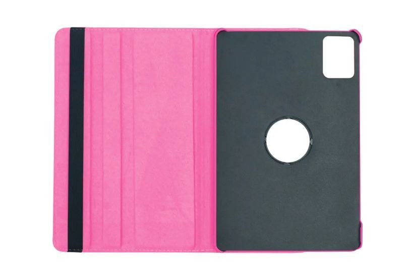Шкіряний чохол книжка 360 на планшет Lenovo Tab K11 2024 (11") / малиновий 200966 фото