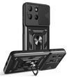 PC + TPU чехол Camshield Armor для Motorola G17 Power / черный