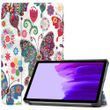 Чехол книжка Crazy Horse для Samsung Galaxy Tab A7 Lite 8.7" (SM-T220) / бабочки